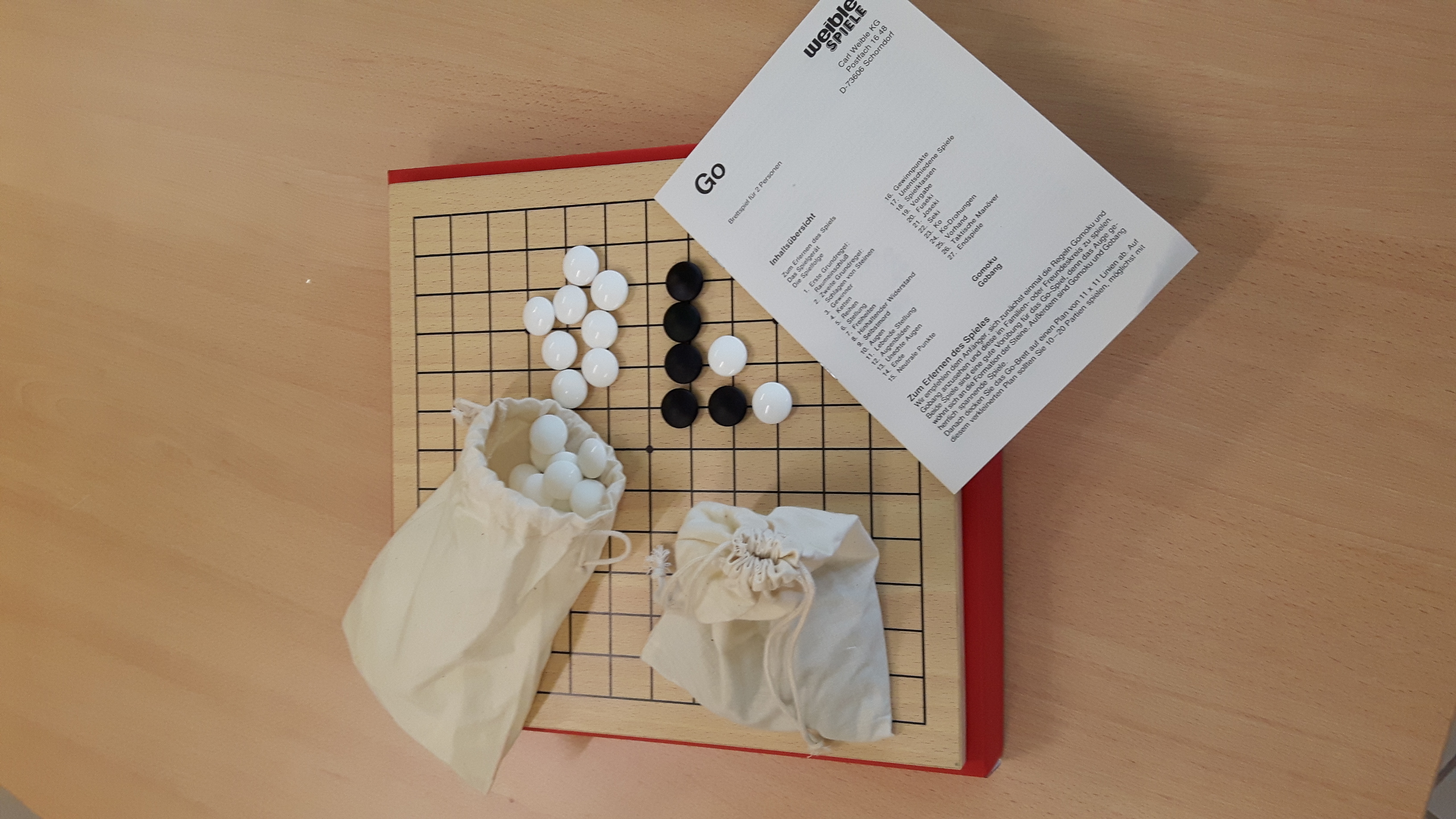 GO Starter Set  Brettspielklassiker aus Japan für 2 Personen